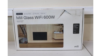 SALE OUT. | Mill | Heater | GL600WIFI3B WiFi Gen3 | Panel Heater | Power 600 W | Black | DAMAGED PACKAGING