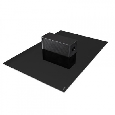 Novy | One Pro 1811 | Induction hob with built-in hood | 78 cm | Number of burners/cooking zones 4 | Black | Touch