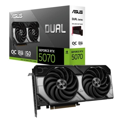 VGA PCIE16 RTX5070 12GB GDDR7/DUAL-RTX5070-O12G ASUS