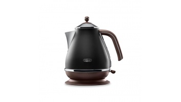 Delonghi | Icona Vintage | KBOV2001BK | Standard kettle | 2000 W | 1.7 L | Stainless steel | 360° rotational base | Black