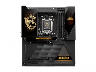 MSI MEG X870E GODLIKE | Processor family AMD | Processor socket AM5 | Supported hard disk drive interfaces SATA, M.2 | Number of SATA connectors 4