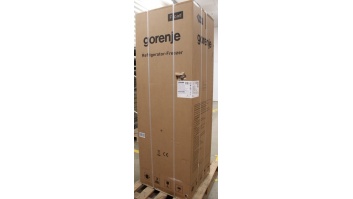 SALE OUT.  | Gorenje | N619EAW4 | Energy efficiency class E | Free standing | Combi | Height 186 cm | No Frost system | Fridge net capacity 207 L | Freezer net capacity 97 L | Display | 39 dB | White | DAMAGED PACKAGING, DENT ON FRONT DOOR
