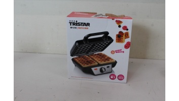 SALE OUT.  | Tristar | Waffle maker | WF-2195 | 1000 W | Number of pastry 2 | Belgium | Black | DAMAGED PACKAGING