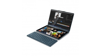 Lenovo Yoga Book 9 14IAH10 | Tidal Teal | 2x14 " | OLED | Touchscreen | 2.8K WQXGA+ | 2880 x 1800 pixels | Glossy | Intel Core Ultra 7 | 255H | 32 GB | Soldered LPDDR5x | Solid-state drive capacity 1000 GB | Intel Arc Graphics | Windows 11 Pro | 802.11be 