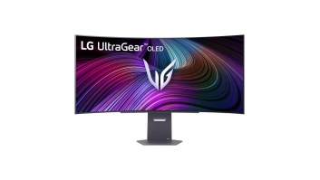 Monitor|LG|45GX90SA-B|45"|Gaming/Curved/21 : 9|Swivel|Height adjustable|Tilt|Panel OLED|3440x1440|21:9|240Hz|0.03 ms|Speakers|Colour Black|45GX90SA-B