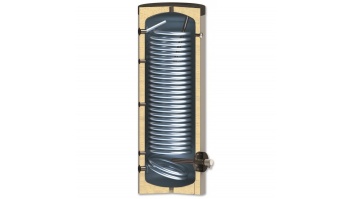 Enameled Water Heater 300L with Heat Exchanger 3.3 m