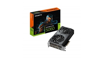 Graphics Card|GIGABYTE|NVIDIA GeForce RTX 5060|8 GB|GDDR7|128 bit|PCIE 5.0 16x|GPU 2497 MHz|Dual Slot Fansink|1xHDMI|3xDisplayPort|GV-N5060WF2-8GD