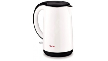 TEFAL KO260130 Standard kettle 2400 W 1.7 L Stainless steel 360° rotational base White