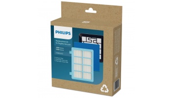 Philips Replacement Kit FC8010/02, Allergy H13 filter replacement kit compatible with Philips PowerPro Compact, PowerPro Active and PowerPro | Philips