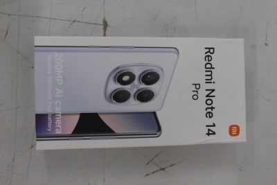 SALE OUT.  | Xiaomi | Redmi | Note 14 Pro | Ocean Blue | 6.67 " | AMOLED | 2400 x 1080 pixels | Mediatek | Internal RAM 8 GB | 256 GB | Dual SIM | 4G | Main camera resolution 200+8+2 MP | Secondary camera resolution 32 MP | 5500 mAh | DAMAGED PACKAGING