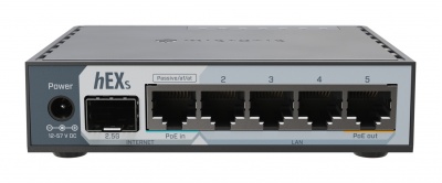 MikroTik hEX S (2025 version) with RouterOS L4, desktop case