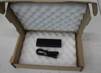 SALE OUT. Icy box IB-183M2 1x mSATA SSD to USB 3.0 host, aluminium, black | Raidsonic | REFURBISHED, WITHOUT ORIGINAL PACKAGING