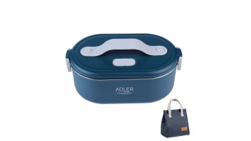 Adler | Electric lunch box with thermal bag | AD 4522 | 0.8 L | Plastic/Stainless steel | Blue | Lid included