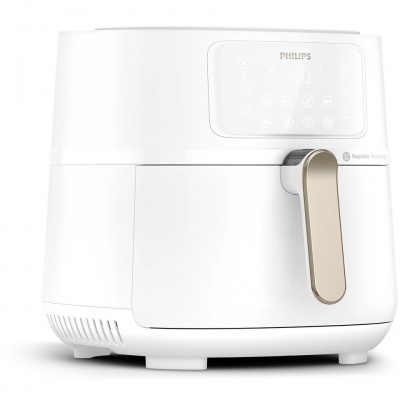 Philips Airfryer XXL Connected | HD9285/00 5000 Series | Power 2000 W | Capacity 7.2 L | RapidAir Plus hot air technology | White