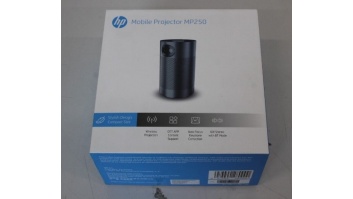 SALE OUT. HP MP250 LED projector WVGA (854 x 480)/120Lm/16:9/,Grey | HP REFURBISHED