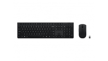 Lenovo Professional Wireless Rechargeable Combo Keyboard and Mouse-Russian/Cyrillic