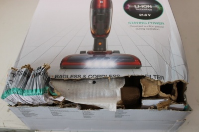 SALE OUT. Gorenje SVC216FR Vacuum cleaner, Handstick, Operating time 60 min, Dust container 0.6 L, Charging time 6 h, Red/Black | Gorenje Vacuum cleaner | SVC216FR | Cordless operating | Handstick 2in1 | N/A W | 21.6 V | Operating time (max) 60 min | Red 