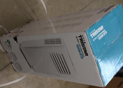 SALE OUT. Tristar AC-5531 Air conditioner, White + remote control | Tristar Air conditioner | AC-5531 | Number of speeds 2 | White | DAMAGED PACKAGING