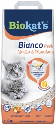 Cat litter : Gimborn Biokats Fresh Vanilla|Mandarin 10kg