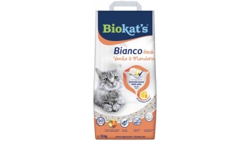 Cat litter : Gimborn Biokats Fresh Vanilla|Mandarin 10kg