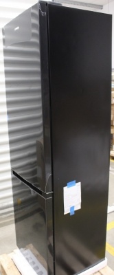 SALE OUT.  | Gorenje Refrigerator | NRK6202EBXL4 | Energy efficiency class E | Free standing | Combi | Height 200 cm | No Frost system | Fridge net capacity 235 L | Freezer net capacity 96 L | Display | 38 dB | Black | DAMAGED PACKAGING, DENTS ON SIDE AND