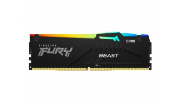 Kingston KF560C36BBE2A-32 32GB 6000MT/s DDR5 CL36 DIMM FURY Beast RGB BLK