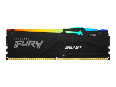 Kingston KF560C36BBE2A-32 32GB 6000MT/s DDR5 CL36 DIMM FURY Beast RGB BLK