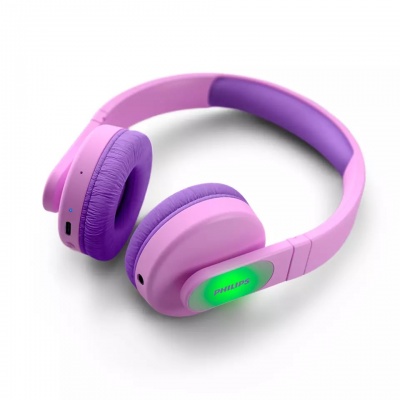 PHILIPS on-ear austiņas ar Bluetooth bērniem, rozā