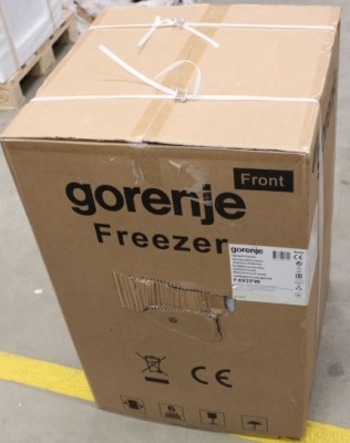 SALE OUT. Gorenje F492PW Freezer, E, Upright, Free standig, Net capacity 82 L, White | Gorenje Freezer | F492PW | Energy efficiency class E | Upright | Free standing | Height 84.5 cm | Total net capacity 85 L | White | DAMAGED PACKAGING, DENT ON DOOR