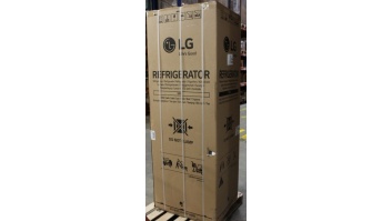 SALE OUT. LG GBB62PZFGN Refrigerator, D, Free-standing, Combi, Height 2.03 m, Net fridge 233 L, Net freezer  107 L, Silver | LG Refrigerator | GBB62PZFGN | Energy efficiency class D | Free standing | Combi | Height 203 cm | No Frost system | Fridge net ca