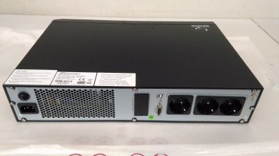SALE OUT. Fortron PPF9001401,Online,UPS,1000VA, 900W, 230V,SCHUKO,12V/9AH*2 | Fortron CHAMP 1K RACK | 1000 VA | 900 W | REFURBISHED, WITHOUT ORIGINAL PACKAGING
