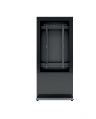 EDBAK IDS10.55 UNIVERSAL INDOOR FLOORSTANDING KIOSK 55", BLACK | EDBAK