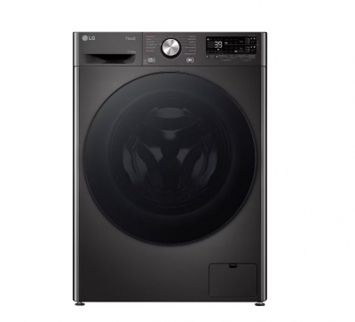 LG Washing Machine with Dryer | F4DR711S2BA | Energy efficiency class A/D | Front loading | Washing capacity 11 kg | 1400 RPM | Depth 57 cm | Width 60 cm | Display | TFT | Drying system | Drying capacity 6 kg | Steam function | Direct drive | Wi-Fi | Blac