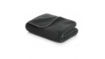 Bath towel GRACCIOZA BEE WAFFLE STORM, dark grey, 70 x 140 cm | GRACCIOZA