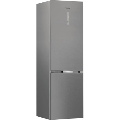 Whirlpool ledusskapis/saldētava | WHK 26402 XP4E | Brīvi stāvošs | 203,5 cm | Saldētava apakšējā daļā | Ledusskapja neto ietilpība 249 litri | Saldētavas neto ietilpība 106 litri | Automātiskā atkausēšana | E klase | Sudraba krāsā