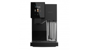Cecotec Coffee Maker | Cremmaet Compactccino Connected | Pump pressure 19 bar | Built-in milk frother | Super-automatic | Black