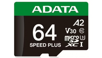 MEMORY MICRO SDXC 64GB UHS-I/UD64GUI3V30A2SP-RA1 ADATA