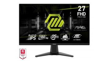 LCD Monitor|MSI|MAG 275F|27"|Gaming|Tilt|Matte|Panel IPS|1920x1080|16:9|180Hz|0.5 ms|Colour Black|MAG275F