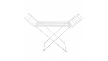 Adler | Foldable electric clothes drying rack | AD 7821 | Power 220 W | Silver/White | IP22