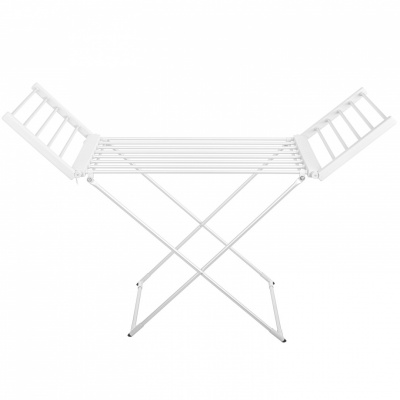 Adler | Foldable electric clothes drying rack | AD 7821 | Power 220 W | Silver/White | IP22