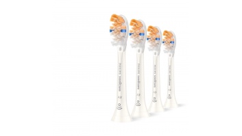 Philips Replacement brush heads | HX9094/87 Sonicare Premium All-in-One | Heads | For adults | Number of brush heads included 4 | White