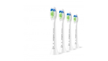 Philips Replacement brush heads | HX6064/87 Sonicare Optimal White | Heads | For adults | Number of brush heads included 4 | White