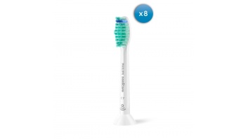 Philips Replacement brush heads | HX6018/87 Sonicare ProResults | Heads | For adults | Number of brush heads included 8 | Black