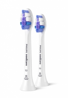 Philips Replacement brush heads | HX6052/87 Sonicare Sensitive | Heads | For adults | Number of brush heads included 2 | White