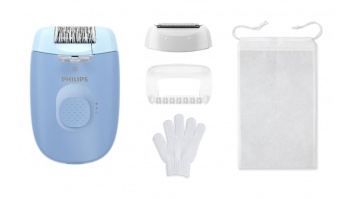Philips Epilator | BRE247/00 Series 4000 | Number of power levels 2 | Blue