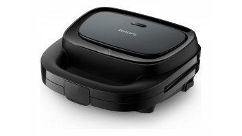 Philips Sandwich Maker | HD2332/90 3000 Series | 750 W | Number of pastry 2 | Belgium | Black