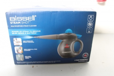 SALE OUT. Bissell SteamShot Steam Cleaner | Bissell Steam Cleaner | SteamShot | Power 1050 W | Steam pressure 4.5 bar | Water tank capacity 0.36 L | Blue/Titanium | DEMO