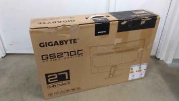 SALE OUT. Gigabyte Gaming Monitor GS27QC EU 27" VA, 1 ms, 250 cd/m², 170 Hz, HDMI ports quantity - 2, Black | Gigabyte Gaming Monitor | GS27QC EU | 27 " | VA | 170 Hz | 1 ms | 250 cd/m² | HDMI ports quantity 2 | Warranty 3 month(s) | USED, REFURBISHED, DA