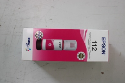 SALE OUT. Epson 112 EcoTank Pigment Magenta ink bottle | Epson 112 EcoTank Pigment | C13T06C34A | Ink Bottle | Magenta | DAMAGED PACKAGING