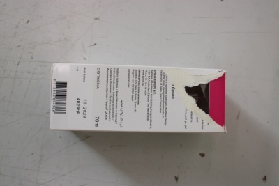 SALE OUT. Epson 112 EcoTank Pigment Magenta ink bottle | Epson 112 EcoTank Pigment | C13T06C34A | Ink Bottle | Magenta | DAMAGED PACKAGING